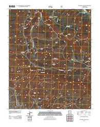 Kettner Canyon New Mexico Historical topographic map, 1:24000 scale, 7.5 X 7.5 Minute, Year 2011