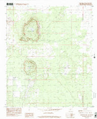 Kilbourne Hole New Mexico Historical topographic map, 1:24000 scale, 7.5 X 7.5 Minute, Year 1985