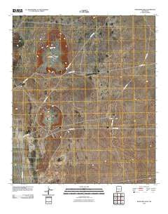 Kilbourne Hole New Mexico Historical topographic map, 1:24000 scale, 7.5 X 7.5 Minute, Year 2010