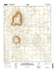 Kilbourne Hole New Mexico Current topographic map, 1:24000 scale, 7.5 X 7.5 Minute, Year 2017