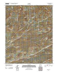 Kimbeto New Mexico Historical topographic map, 1:24000 scale, 7.5 X 7.5 Minute, Year 2010