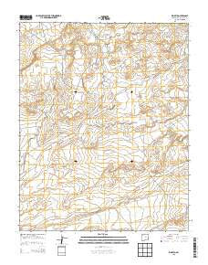 Kimbeto New Mexico Historical topographic map, 1:24000 scale, 7.5 X 7.5 Minute, Year 2013