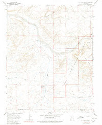 Kin Klizhin Ruins New Mexico Historical topographic map, 1:24000 scale, 7.5 X 7.5 Minute, Year 1966