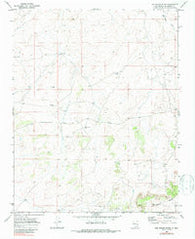 Kin Nahzin Ruins New Mexico Historical topographic map, 1:24000 scale, 7.5 X 7.5 Minute, Year 1970