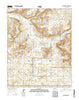 Kin Klizhin Ruins New Mexico Current topographic map, 1:24000 scale, 7.5 X 7.5 Minute, Year 2013