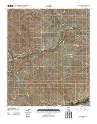Kincaid Ranch New Mexico Historical topographic map, 1:24000 scale, 7.5 X 7.5 Minute, Year 2010