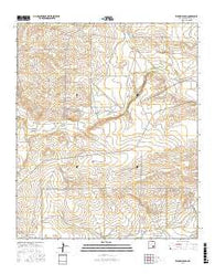 Kincaid Ranch New Mexico Current topographic map, 1:24000 scale, 7.5 X 7.5 Minute, Year 2017