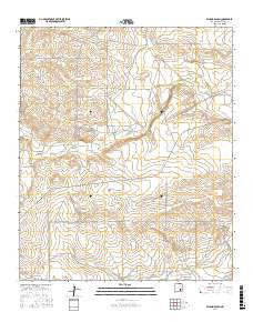 Kincaid Ranch New Mexico Current topographic map, 1:24000 scale, 7.5 X 7.5 Minute, Year 2017