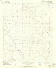 King Camp New Mexico Historical topographic map, 1:24000 scale, 7.5 X 7.5 Minute, Year 1951