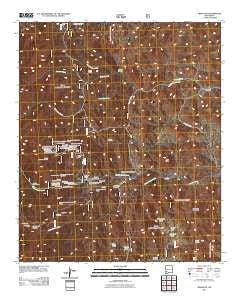 Kingston New Mexico Historical topographic map, 1:24000 scale, 7.5 X 7.5 Minute, Year 2011
