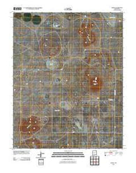 Kiowa New Mexico Historical topographic map, 1:24000 scale, 7.5 X 7.5 Minute, Year 2010