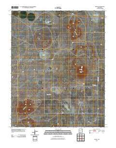 Kiowa New Mexico Historical topographic map, 1:24000 scale, 7.5 X 7.5 Minute, Year 2010
