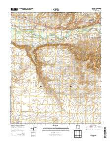 Kirtland New Mexico Historical topographic map, 1:24000 scale, 7.5 X 7.5 Minute, Year 2013