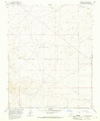 Kirtland SE New Mexico Historical topographic map, 1:24000 scale, 7.5 X 7.5 Minute, Year 1966