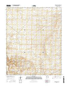 Kirtland SE New Mexico Current topographic map, 1:24000 scale, 7.5 X 7.5 Minute, Year 2017