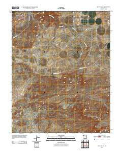 Kirtland SW New Mexico Historical topographic map, 1:24000 scale, 7.5 X 7.5 Minute, Year 2010