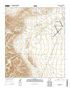 Kitchen Cove New Mexico Historical topographic map, 1:24000 scale, 7.5 X 7.5 Minute, Year 2013