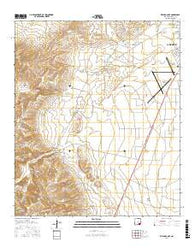 Kitchen Cove New Mexico Current topographic map, 1:24000 scale, 7.5 X 7.5 Minute, Year 2017