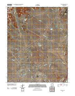 Koehler New Mexico Historical topographic map, 1:24000 scale, 7.5 X 7.5 Minute, Year 2010