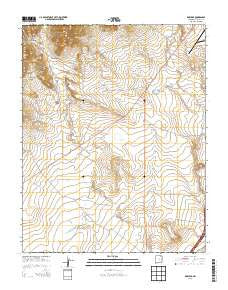 Koehler New Mexico Historical topographic map, 1:24000 scale, 7.5 X 7.5 Minute, Year 2013