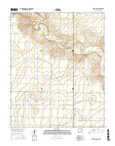 Koger Ranch New Mexico Current topographic map, 1:24000 scale, 7.5 X 7.5 Minute, Year 2017