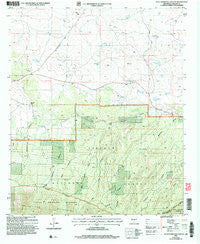 Kyle Harrison Canyon New Mexico Historical topographic map, 1:24000 scale, 7.5 X 7.5 Minute, Year 2004