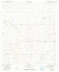 L-E Ranch New Mexico Historical topographic map, 1:24000 scale, 7.5 X 7.5 Minute, Year 1949