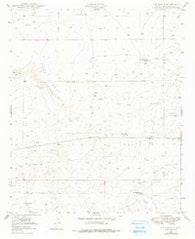 L-E Ranch New Mexico Historical topographic map, 1:24000 scale, 7.5 X 7.5 Minute, Year 1949