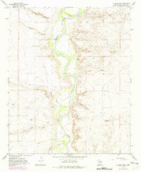 La Espia Peak New Mexico Historical topographic map, 1:24000 scale, 7.5 X 7.5 Minute, Year 1967