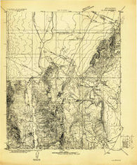 La Joya New Mexico Historical topographic map, 1:125000 scale, 30 X 30 Minute, Year 1916