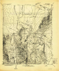 La Joya New Mexico Historical topographic map, 1:125000 scale, 30 X 30 Minute, Year 1916