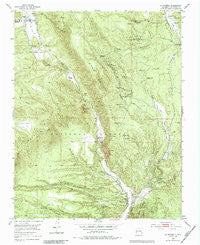 La Madera New Mexico Historical topographic map, 1:24000 scale, 7.5 X 7.5 Minute, Year 1953
