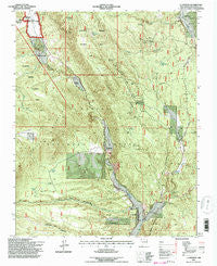 La Madera New Mexico Historical topographic map, 1:24000 scale, 7.5 X 7.5 Minute, Year 1995