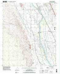 La Mesa New Mexico Historical topographic map, 1:24000 scale, 7.5 X 7.5 Minute, Year 1996