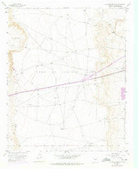 La Mesita Negra SE New Mexico Historical topographic map, 1:24000 scale, 7.5 X 7.5 Minute, Year 1954