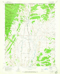 La Plata New Mexico Historical topographic map, 1:24000 scale, 7.5 X 7.5 Minute, Year 1963