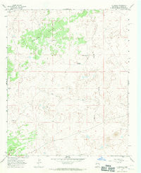 La Rendija New Mexico Historical topographic map, 1:24000 scale, 7.5 X 7.5 Minute, Year 1967