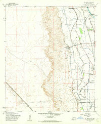 La Union New Mexico Historical topographic map, 1:24000 scale, 7.5 X 7.5 Minute, Year 1955