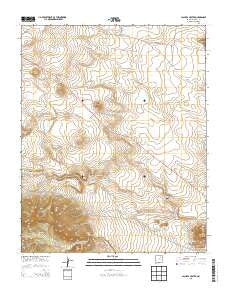 La Chata Crater New Mexico Historical topographic map, 1:24000 scale, 7.5 X 7.5 Minute, Year 2013