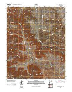 La Cinta Canyon New Mexico Historical topographic map, 1:24000 scale, 7.5 X 7.5 Minute, Year 2010