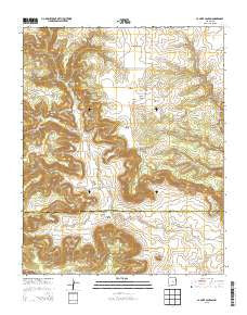 La Cinta Canyon New Mexico Historical topographic map, 1:24000 scale, 7.5 X 7.5 Minute, Year 2013