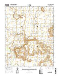 La Cinta Mesa New Mexico Historical topographic map, 1:24000 scale, 7.5 X 7.5 Minute, Year 2013