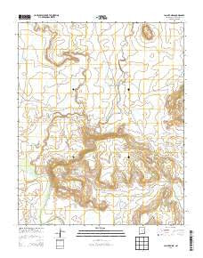 La Cinta Mesa New Mexico Historical topographic map, 1:24000 scale, 7.5 X 7.5 Minute, Year 2013