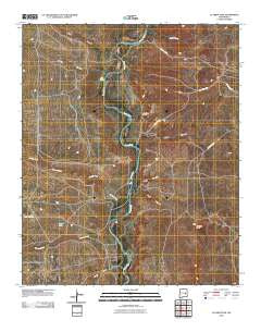 La Espia Peak New Mexico Historical topographic map, 1:24000 scale, 7.5 X 7.5 Minute, Year 2010