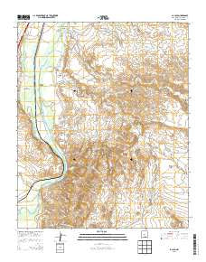 La Joya New Mexico Historical topographic map, 1:24000 scale, 7.5 X 7.5 Minute, Year 2013