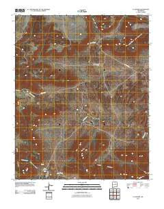 La Liendre New Mexico Historical topographic map, 1:24000 scale, 7.5 X 7.5 Minute, Year 2010