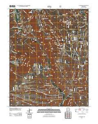 La Madera New Mexico Historical topographic map, 1:24000 scale, 7.5 X 7.5 Minute, Year 2011