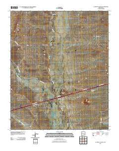 La Mesita Negra New Mexico Historical topographic map, 1:24000 scale, 7.5 X 7.5 Minute, Year 2010