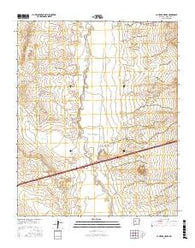 La Mesita Negra New Mexico Current topographic map, 1:24000 scale, 7.5 X 7.5 Minute, Year 2017