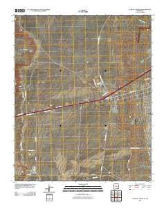 La Mesita Negra SE New Mexico Historical topographic map, 1:24000 scale, 7.5 X 7.5 Minute, Year 2010